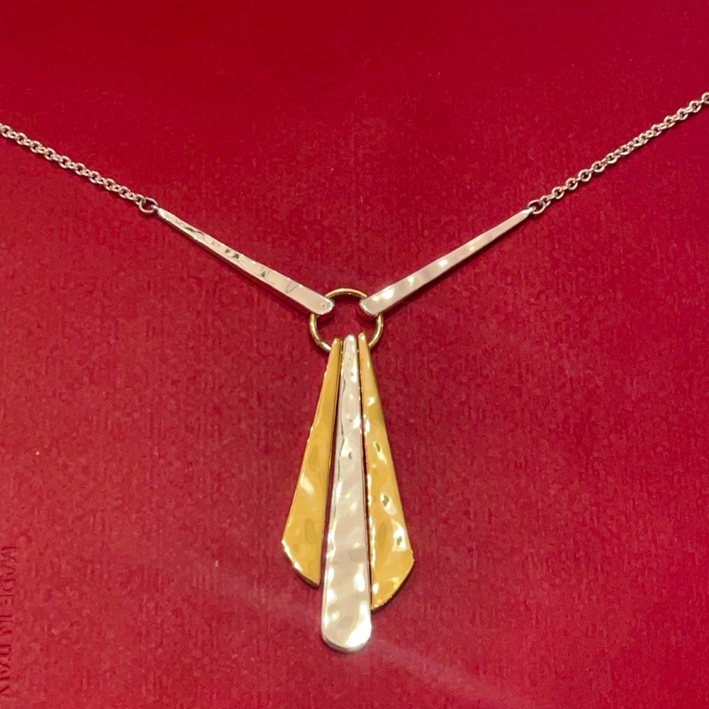 RLM Soho Two Tone Bar Necklace